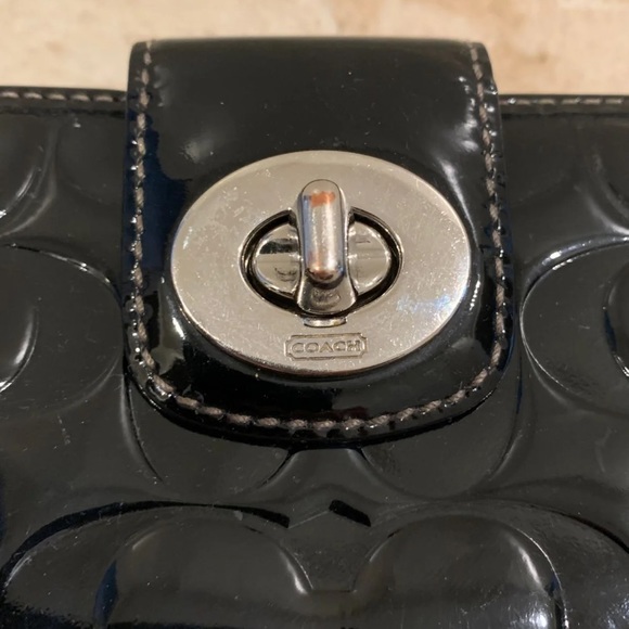 Black Coach Wallet - Picture 2 of 6